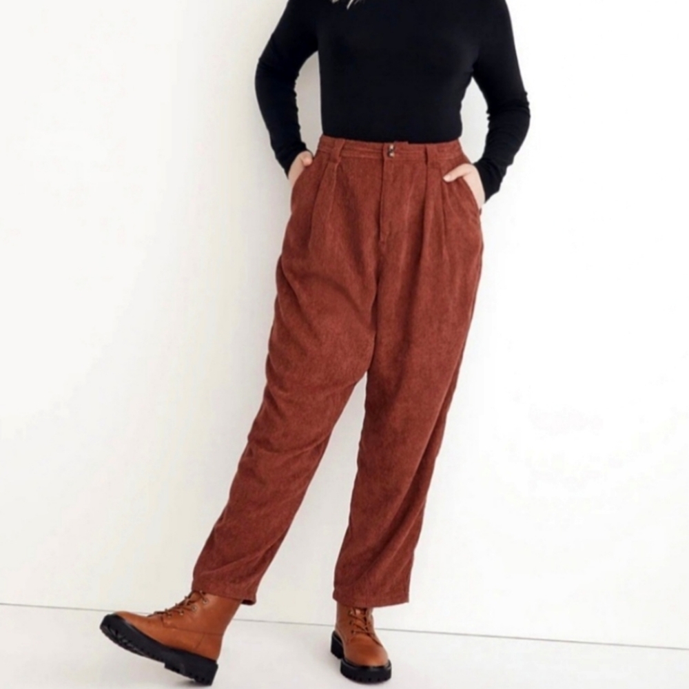 Madewell corduroy trousers